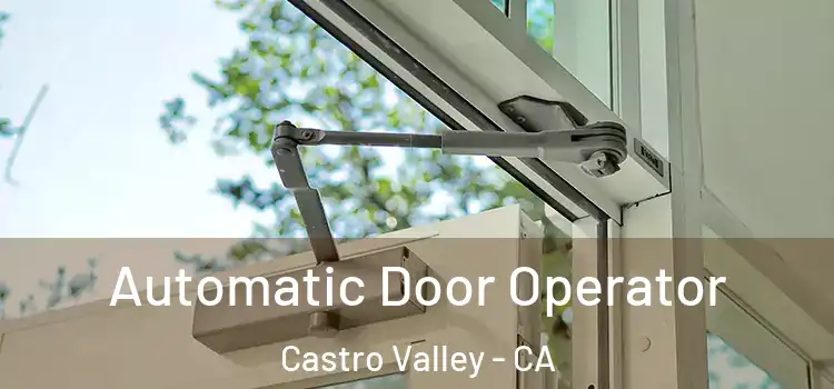 Automatic Door Operator Castro Valley - CA
