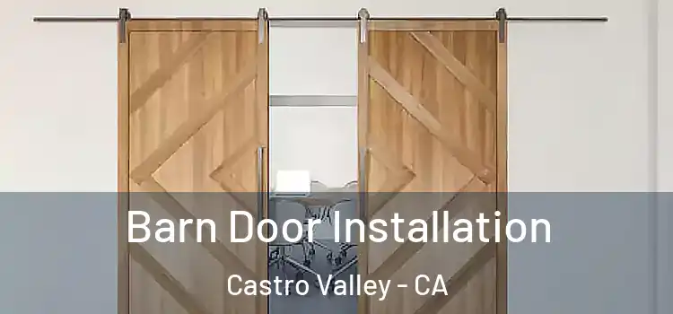 Barn Door Installation Castro Valley - CA