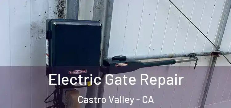 Electric Gate Repair Castro Valley - CA