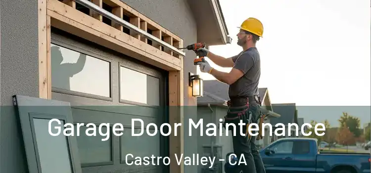 Garage Door Maintenance Castro Valley - CA