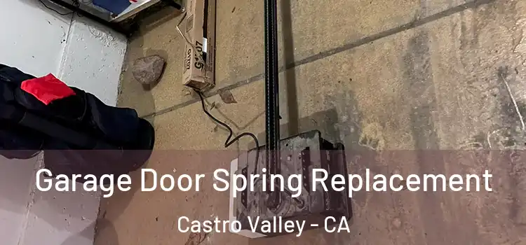  Garage Door Spring Replacement Castro Valley - CA