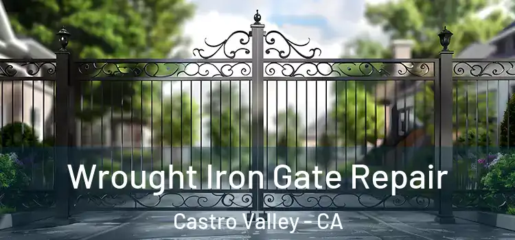 Wrought Iron Gate Repair Castro Valley - CA